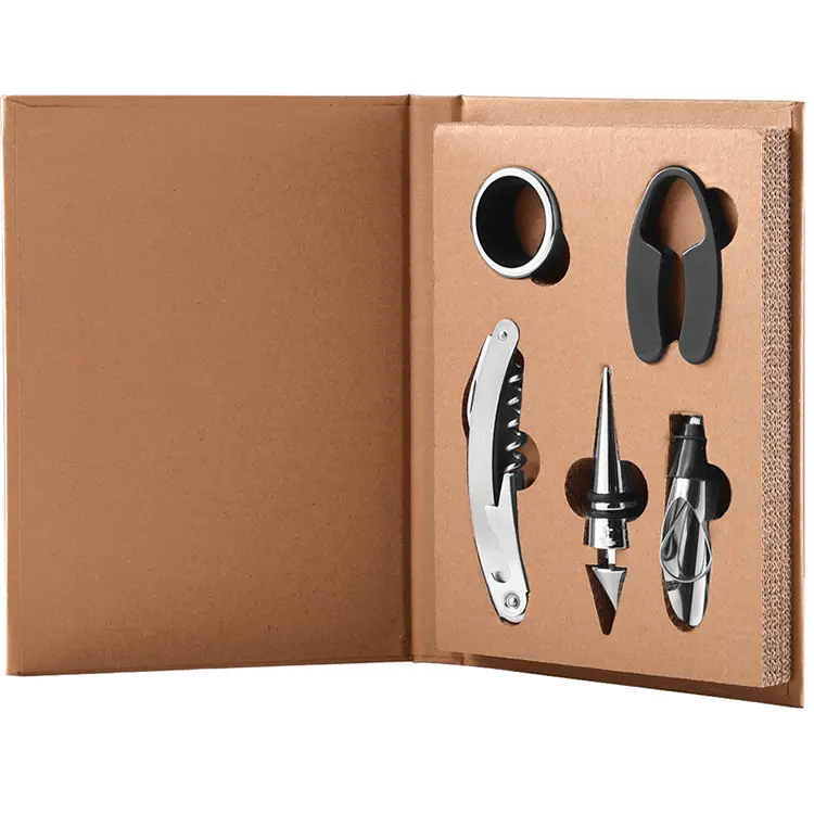 Kraft Paper Color Box -viinisarja